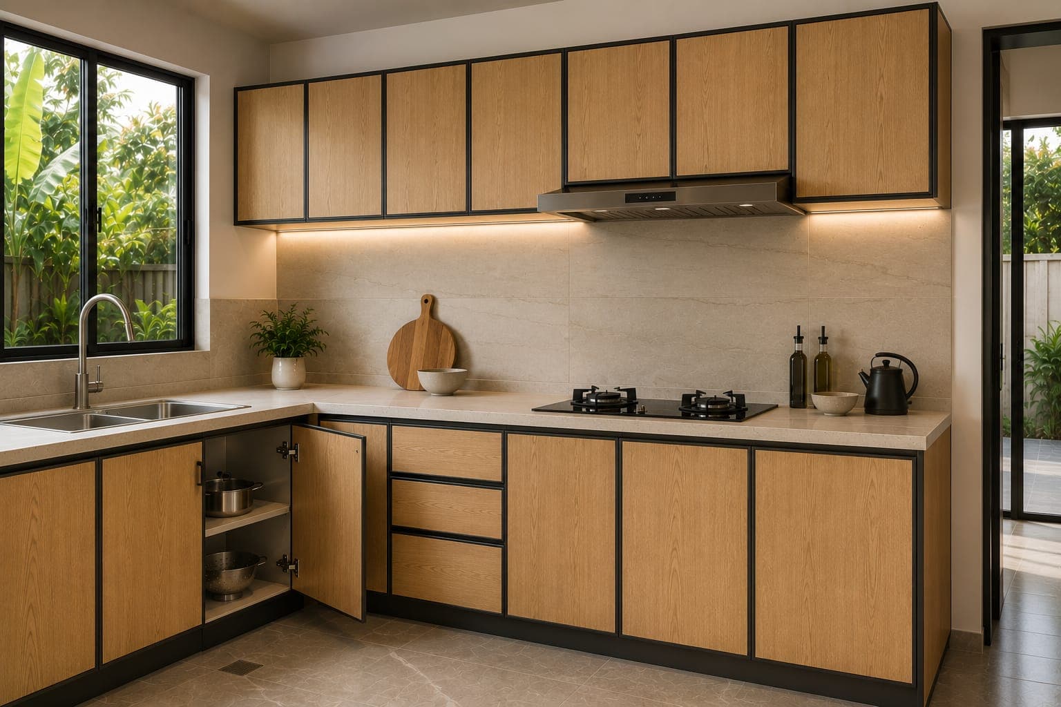 ACP Kitchen — Warm Oak