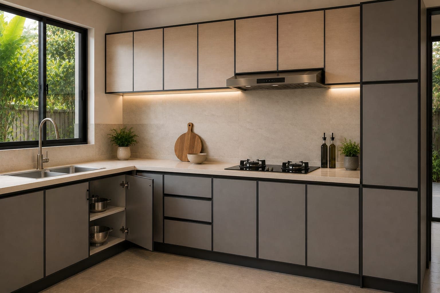 ACP Kitchen — Warm Grey