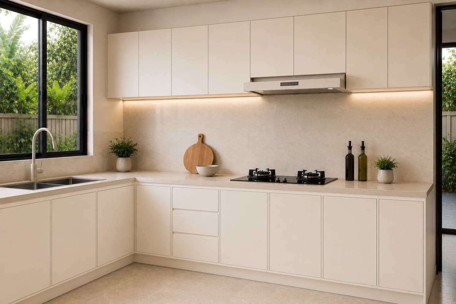ACP Kitchen — Soft Ivory Two-Tone