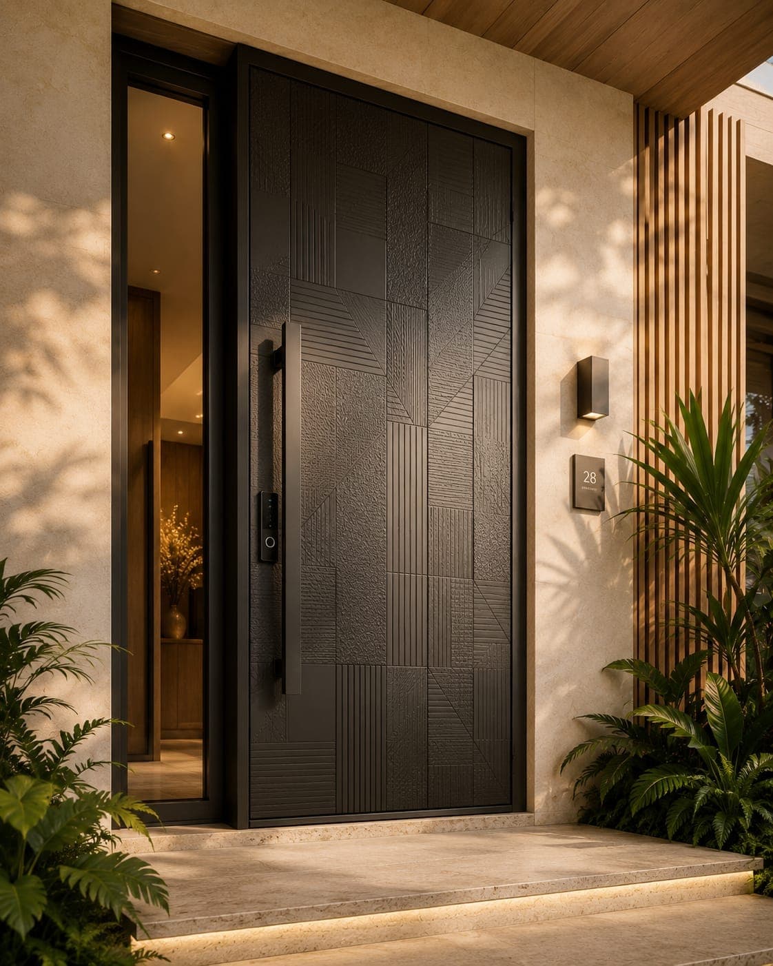 Double Entrance Door