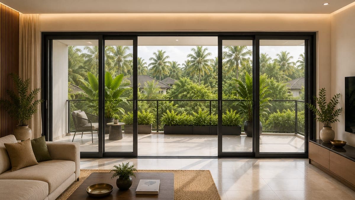 Heavy-Duty Sliding Patio Door