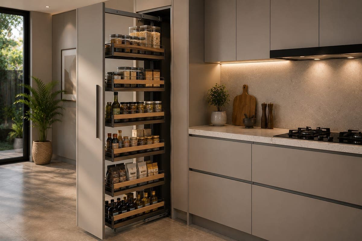 Pantry Pull-Out Larder Tower