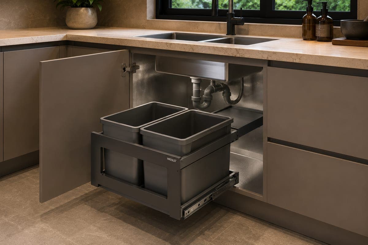 Sink Base + Waste Centre