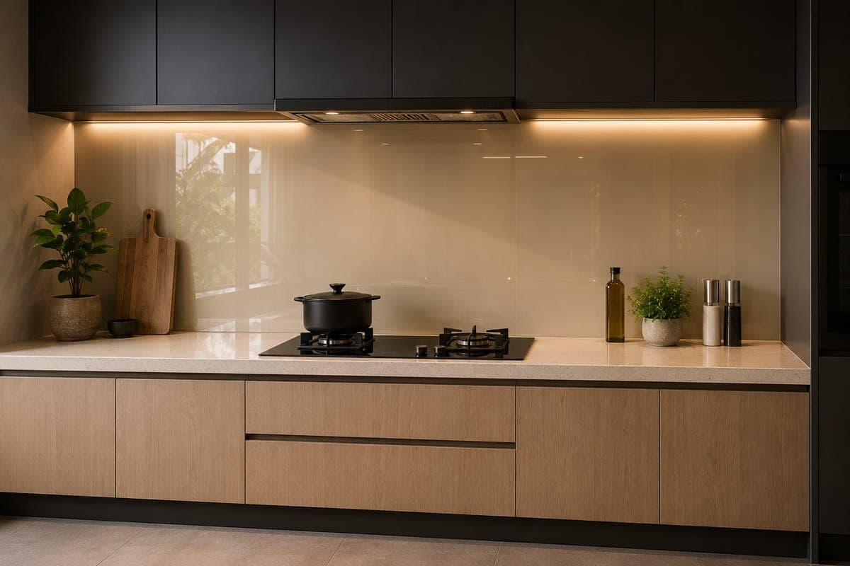 Kitchen Splashback & Feature Glass