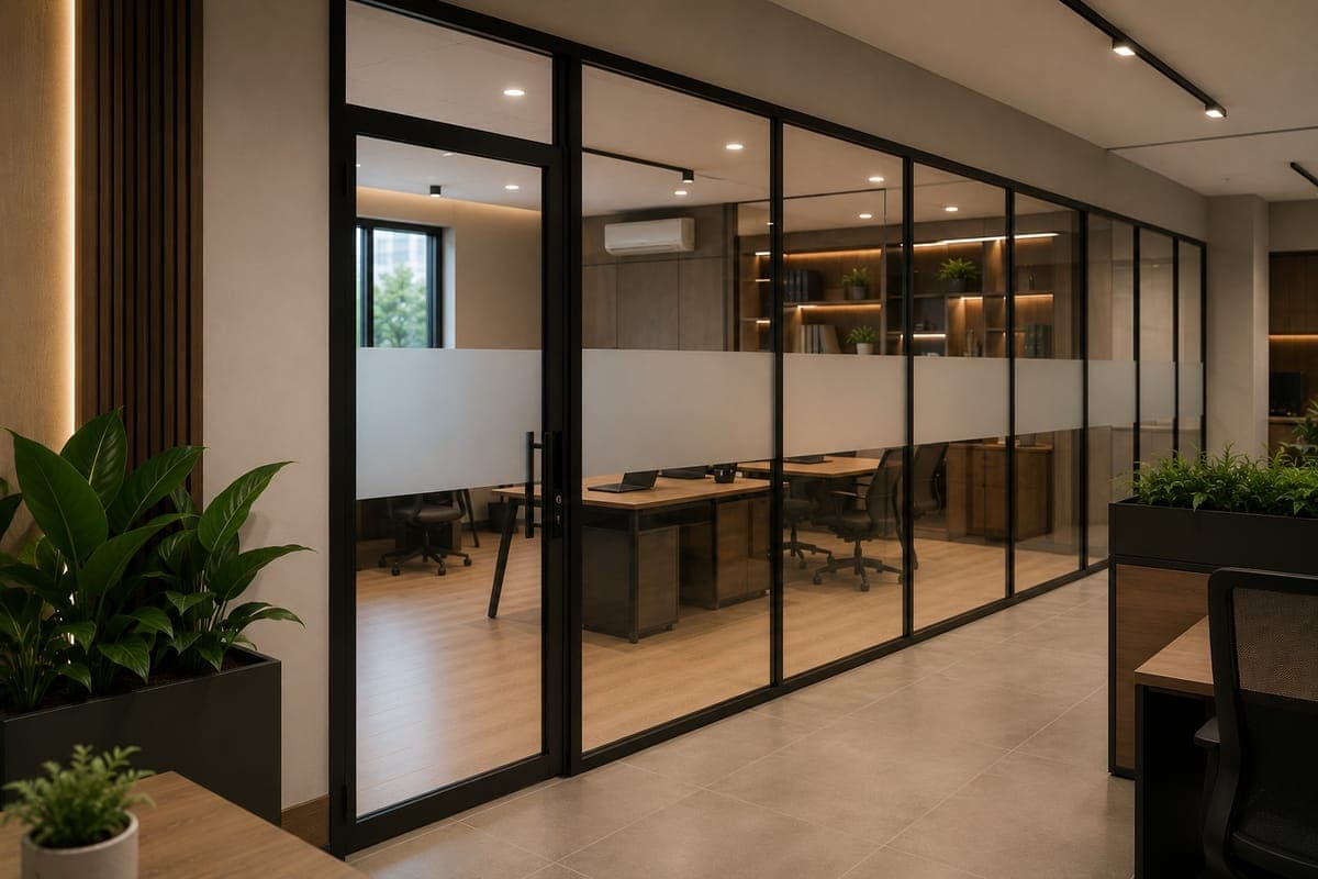Glass Partition