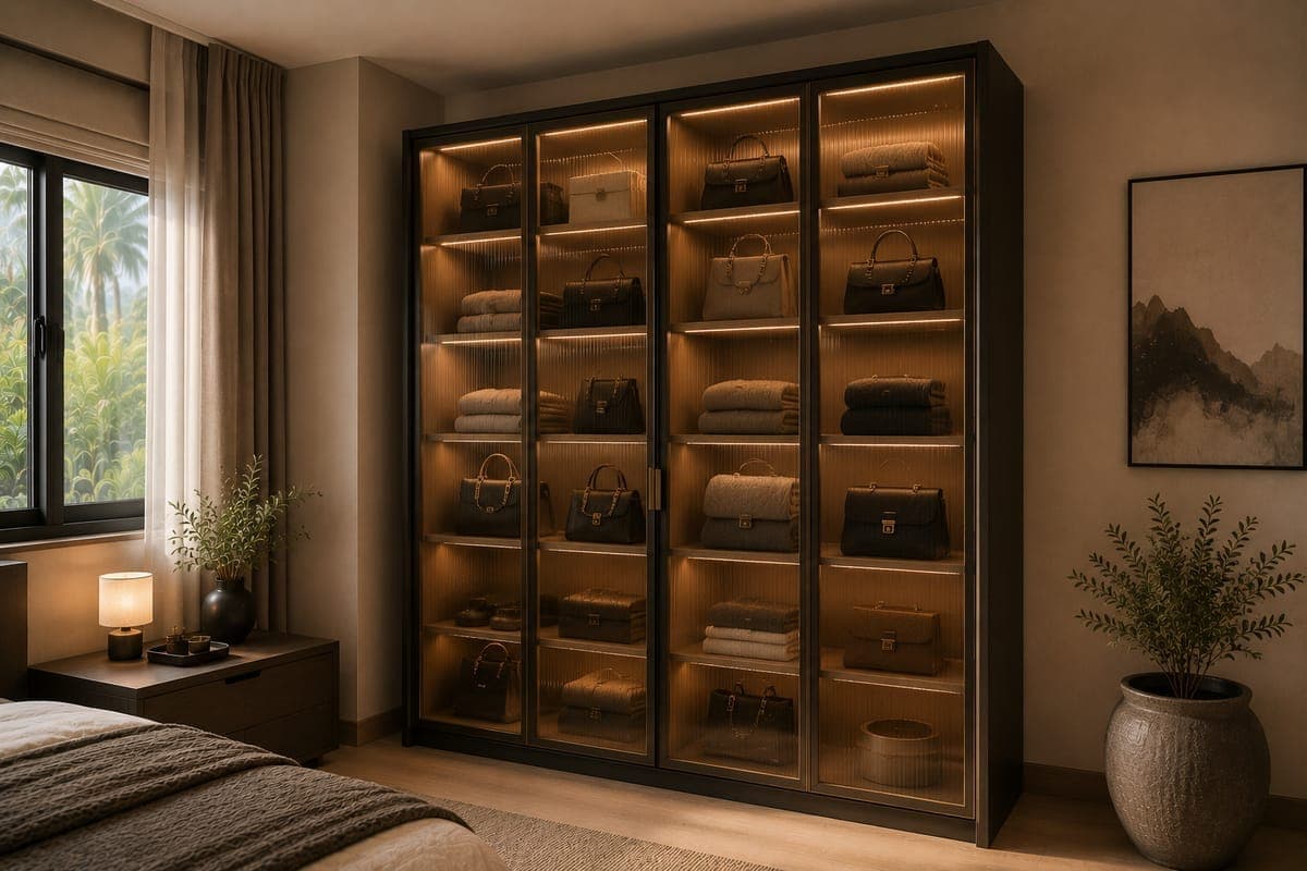Glass Display Wardrobe