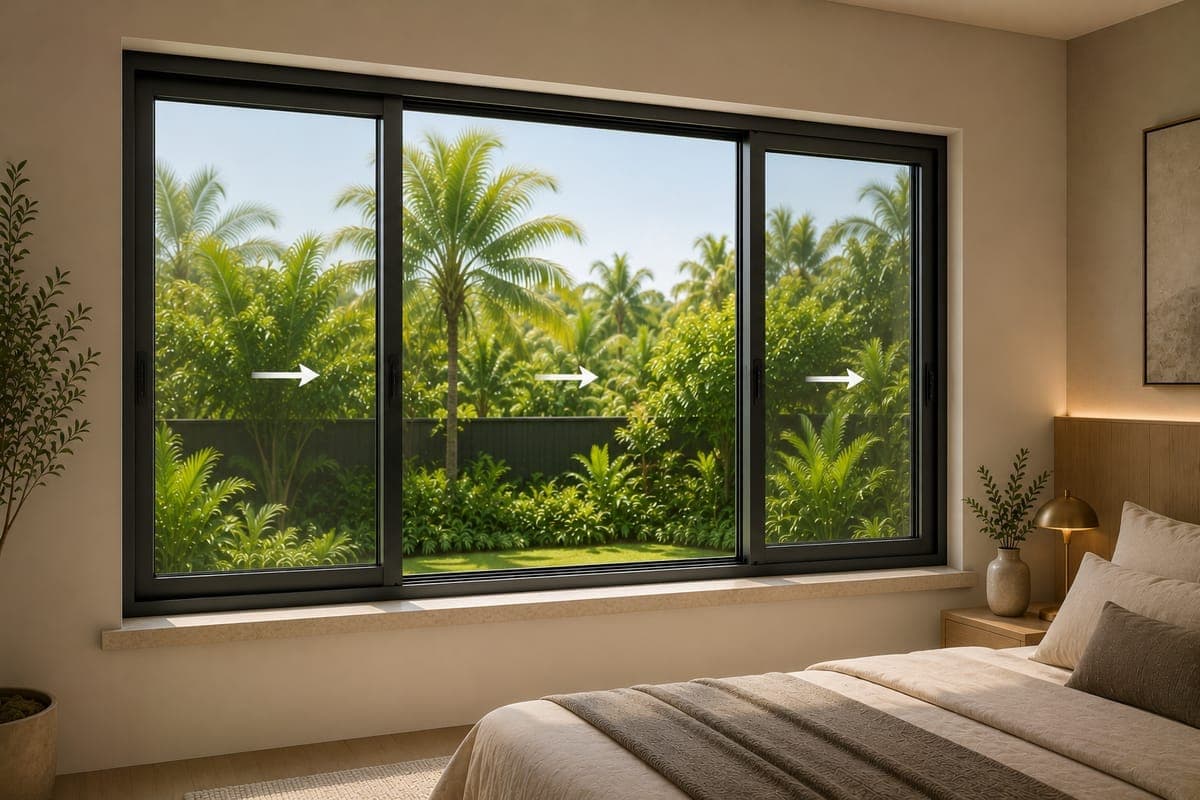 Heavy-Duty Sliding Window