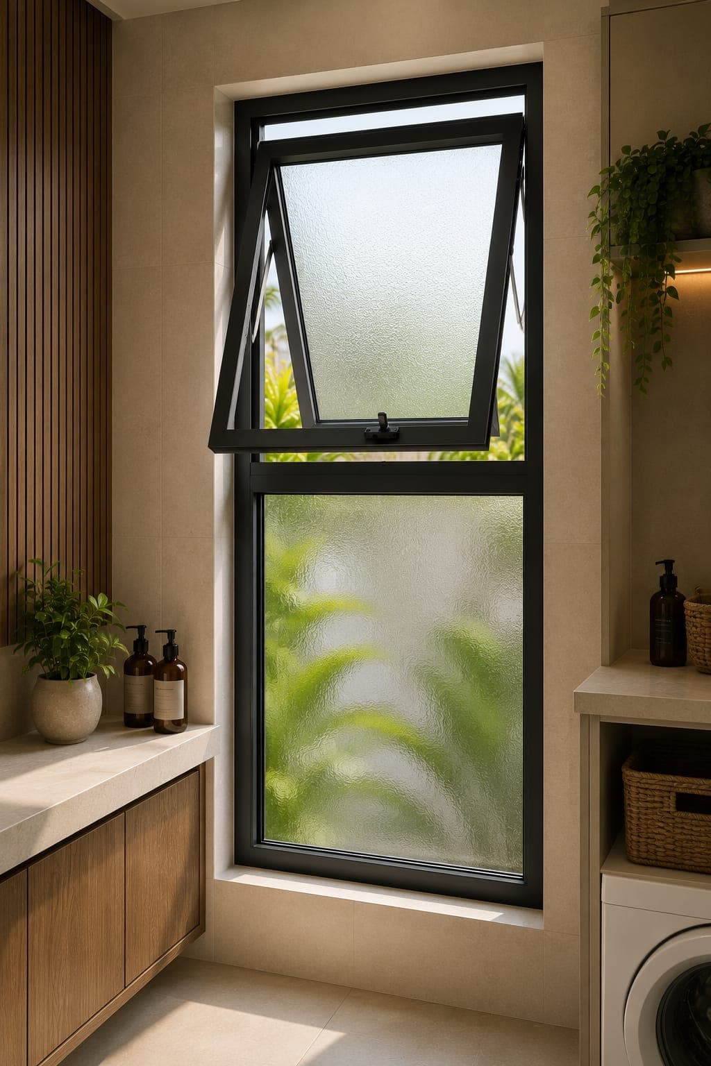 Bathroom Top-Hung Window