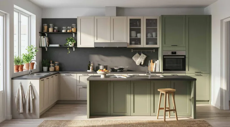 Buildo Sage Shaker Kitchen