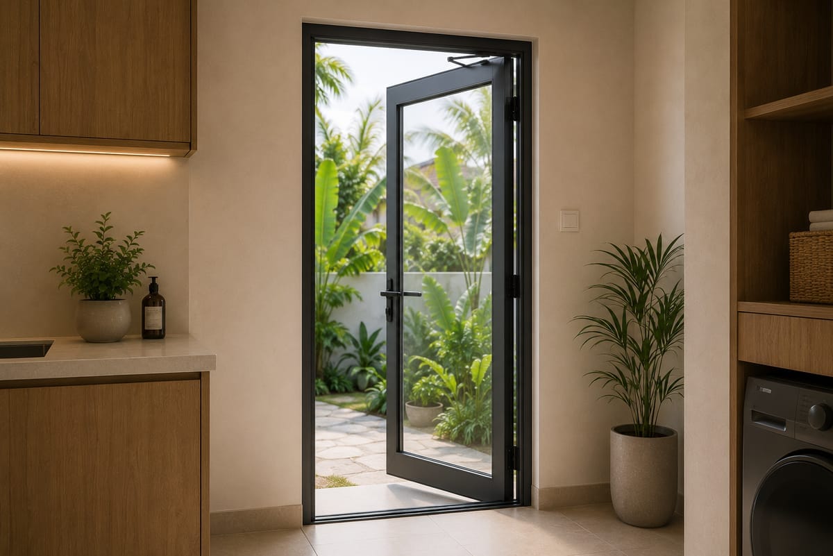 Aluminium Entrance Door