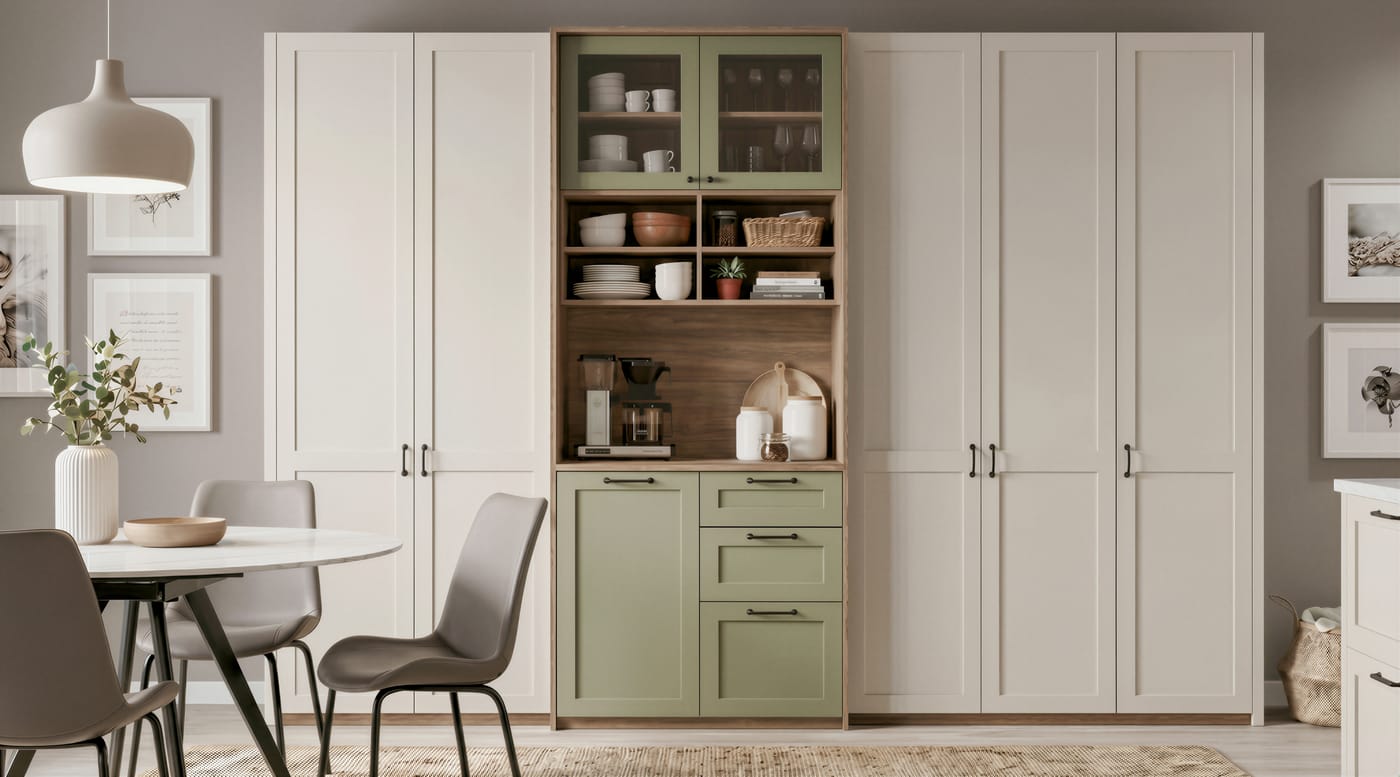 Dining & sideboards — ALUMAX cabinet render
