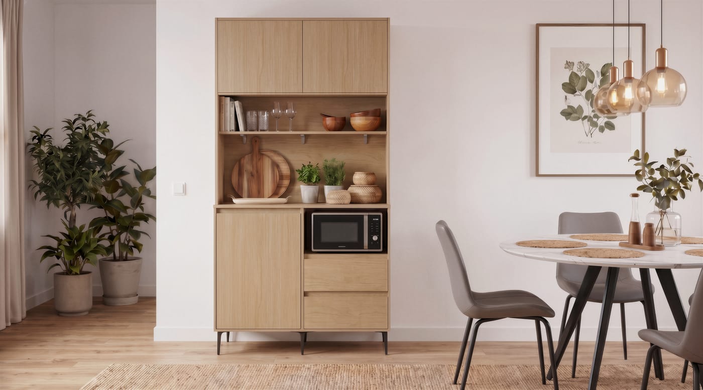 Dining & sideboards — ALUMAX cabinet render