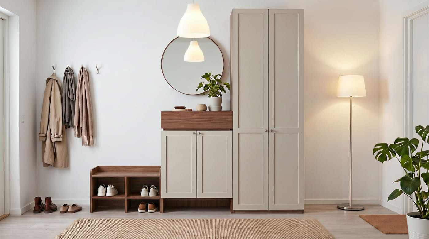 Entryway — ALUMAX cabinet render