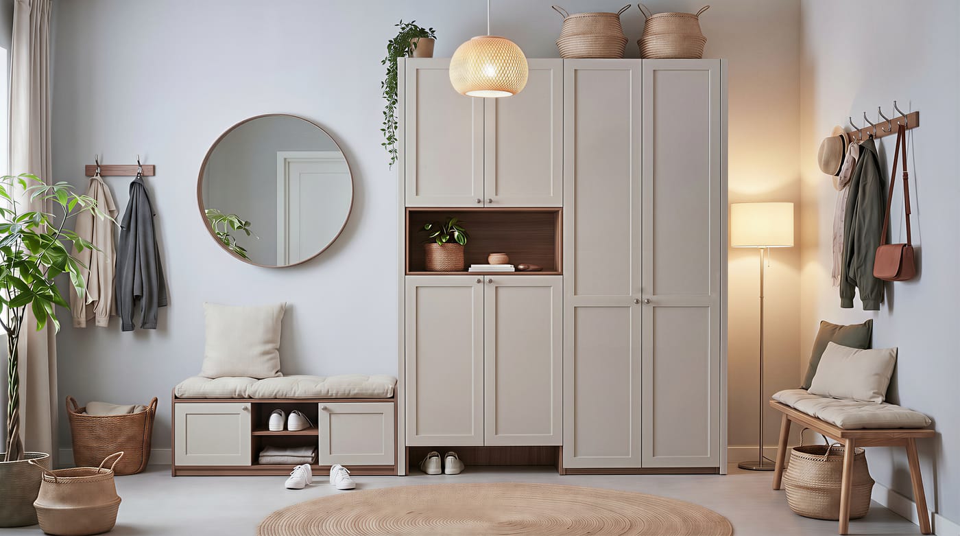 Entryway — ALUMAX cabinet render