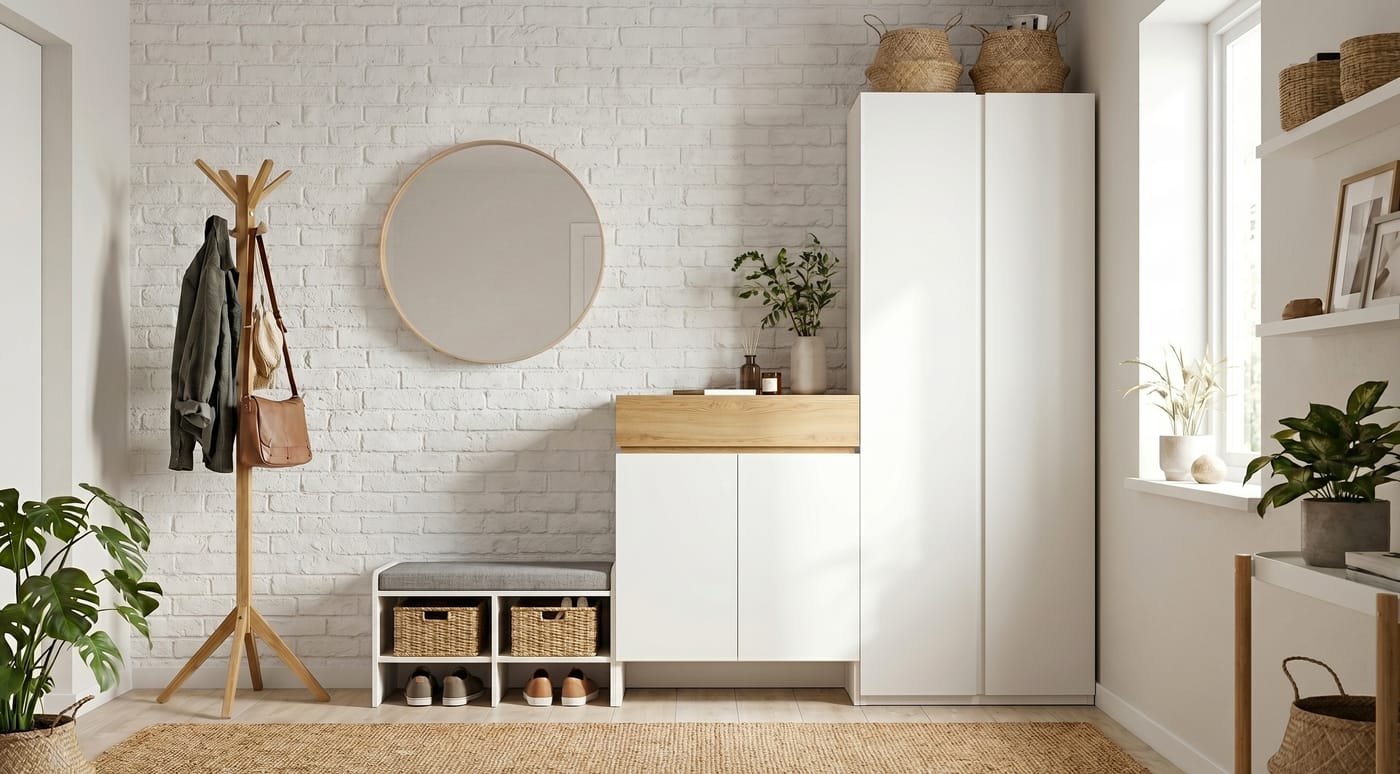 Entryway — ALUMAX cabinet render