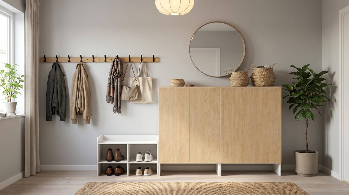 Entryway — ALUMAX cabinet render