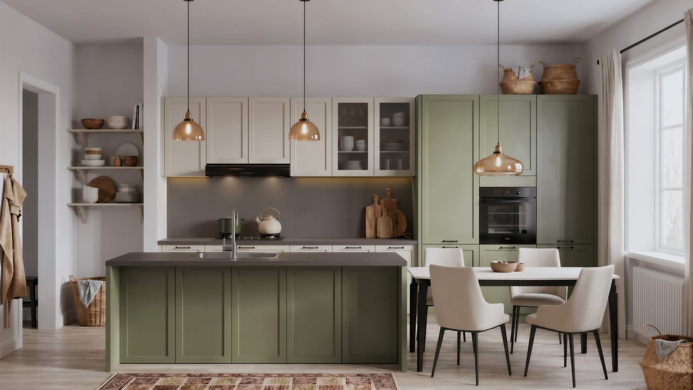 Kitchens — ALUMAX cabinet render