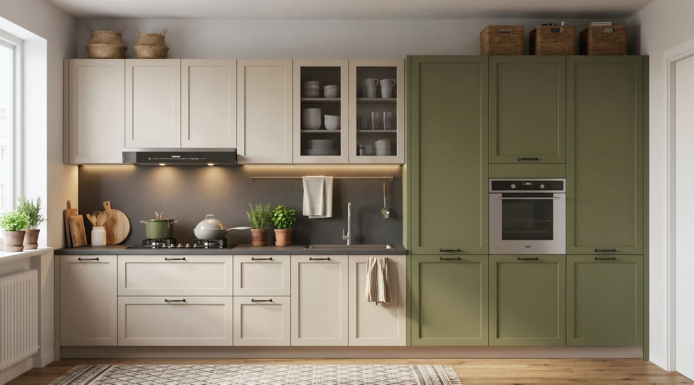 Kitchens — ALUMAX cabinet render