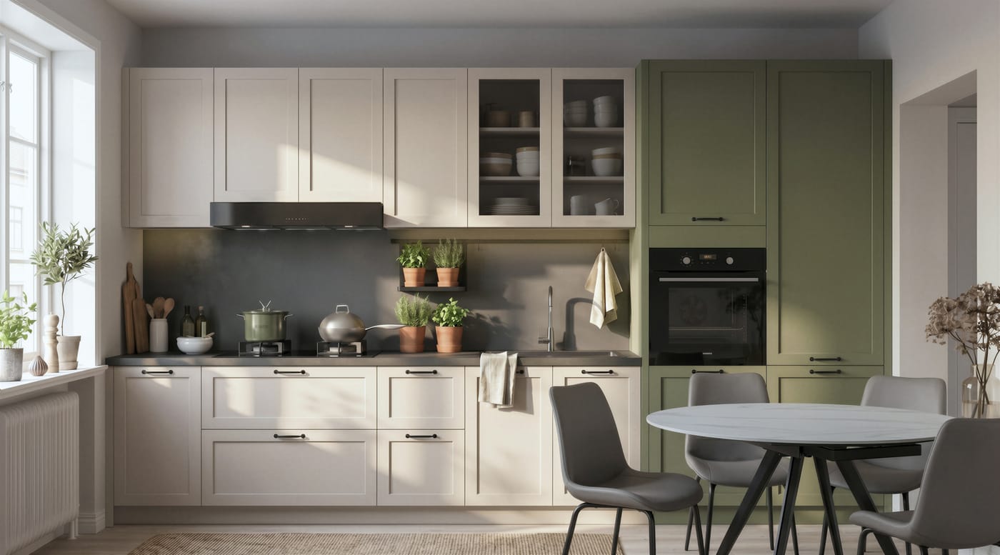 Kitchens — ALUMAX cabinet render
