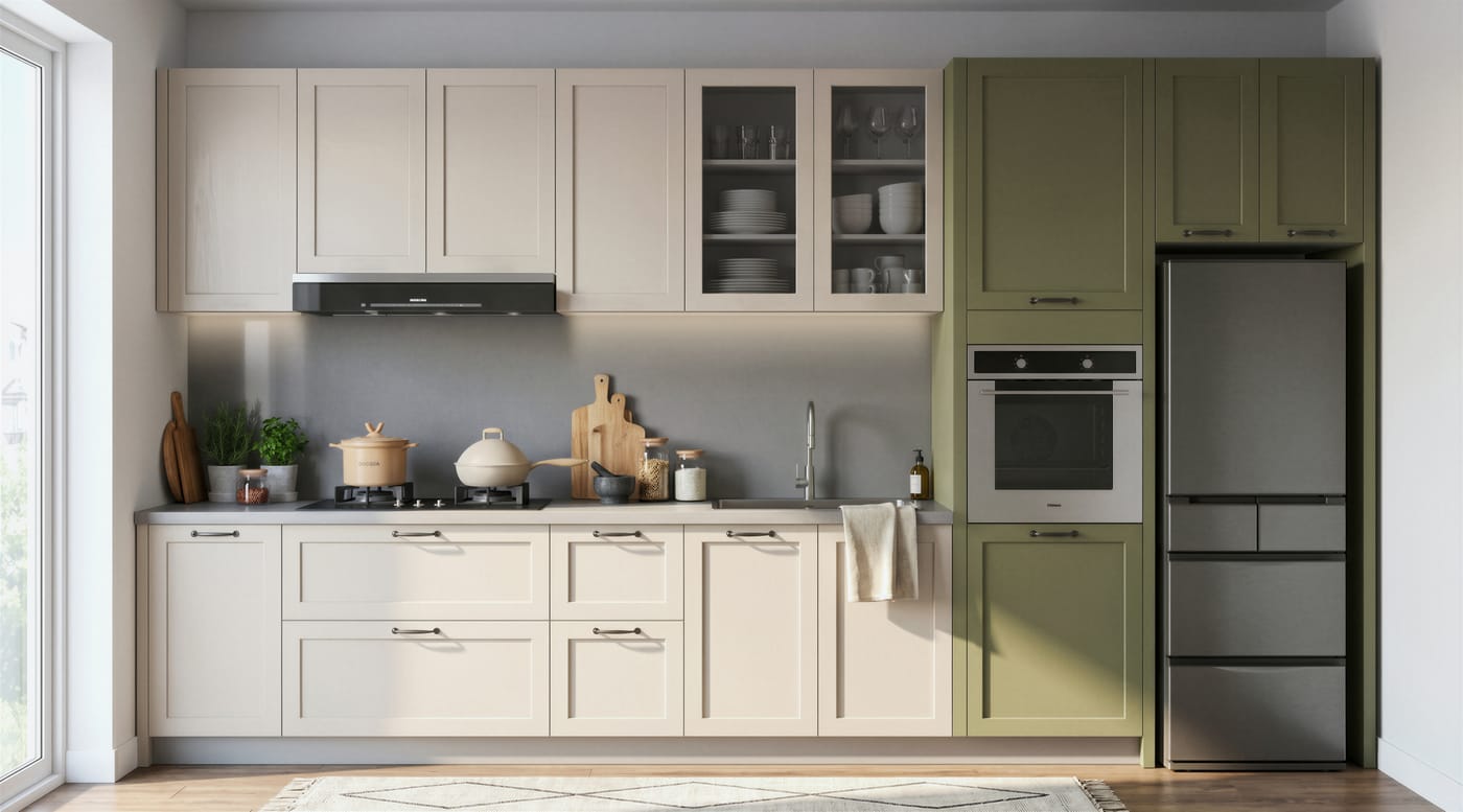 Kitchens — ALUMAX cabinet render