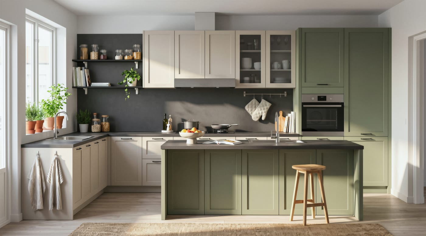 Kitchens — ALUMAX cabinet render