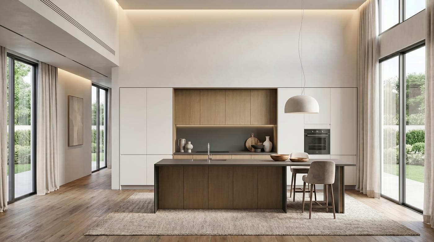 Kitchens — ALUMAX cabinet render