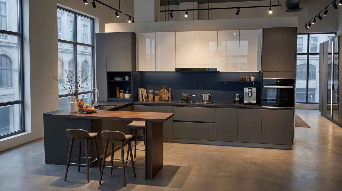 Kitchens — ALUMAX cabinet render