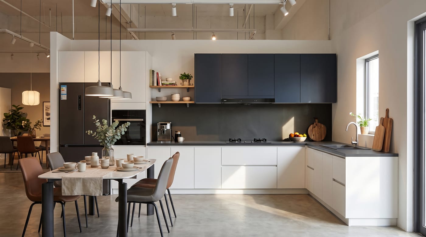 Kitchens — ALUMAX cabinet render