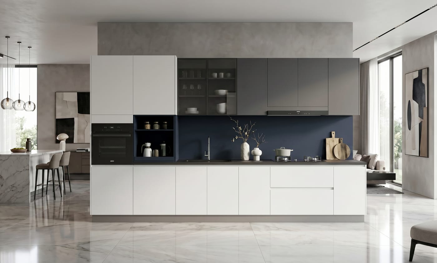 Kitchens — ALUMAX cabinet render