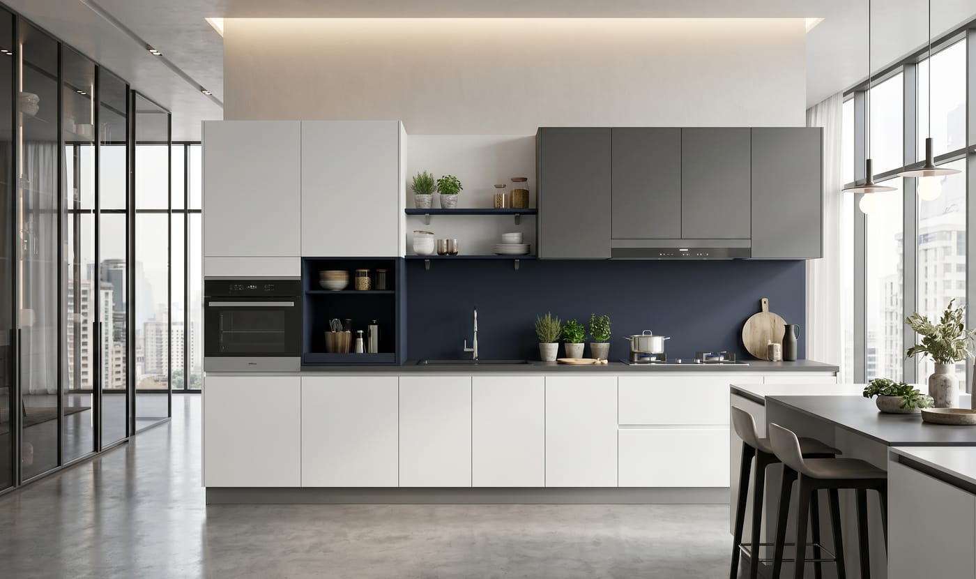 Kitchens — ALUMAX cabinet render