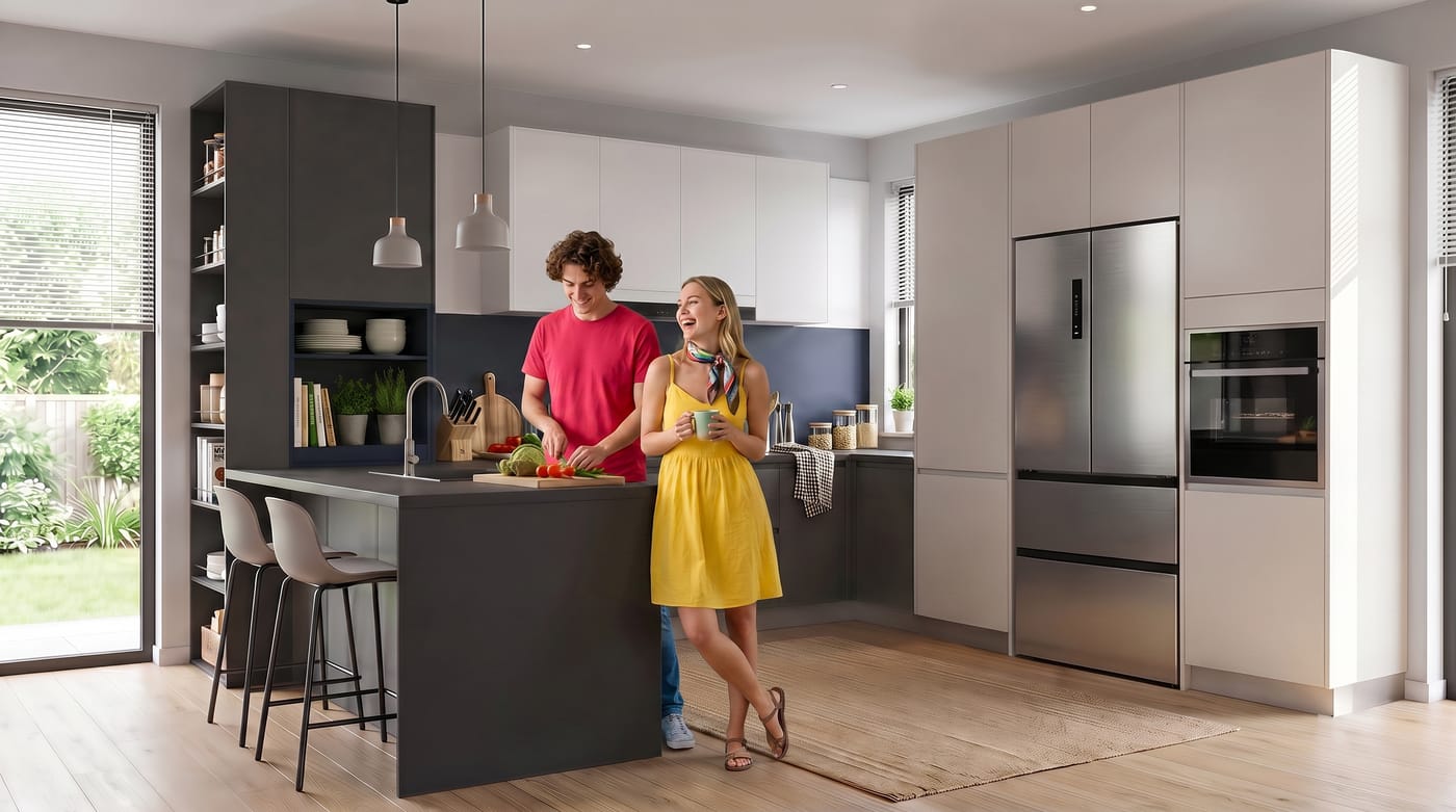 Kitchens — ALUMAX cabinet render