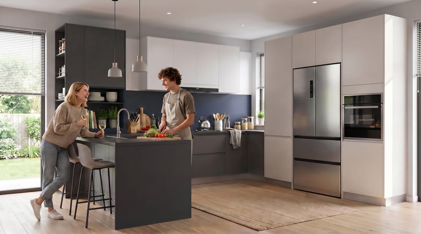 Kitchens — ALUMAX cabinet render