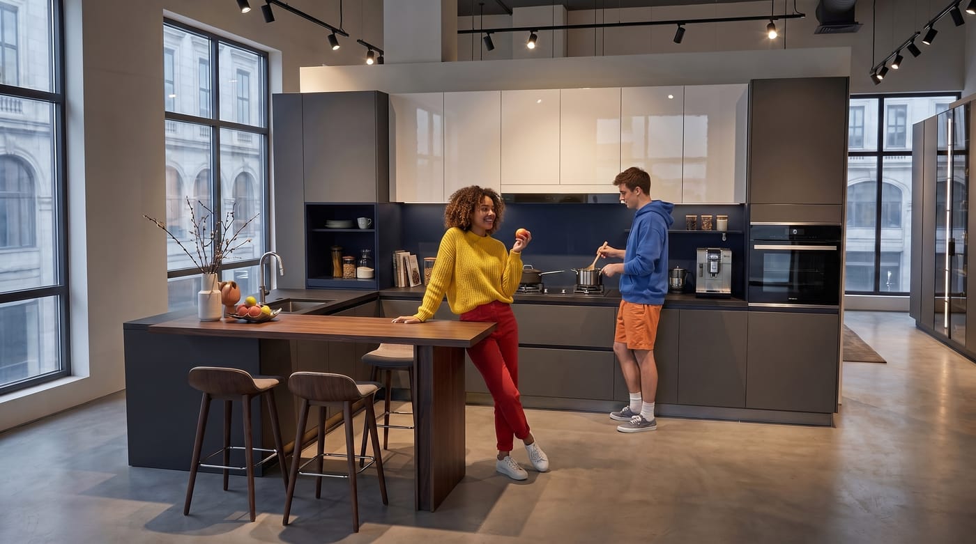 Kitchens — ALUMAX cabinet render