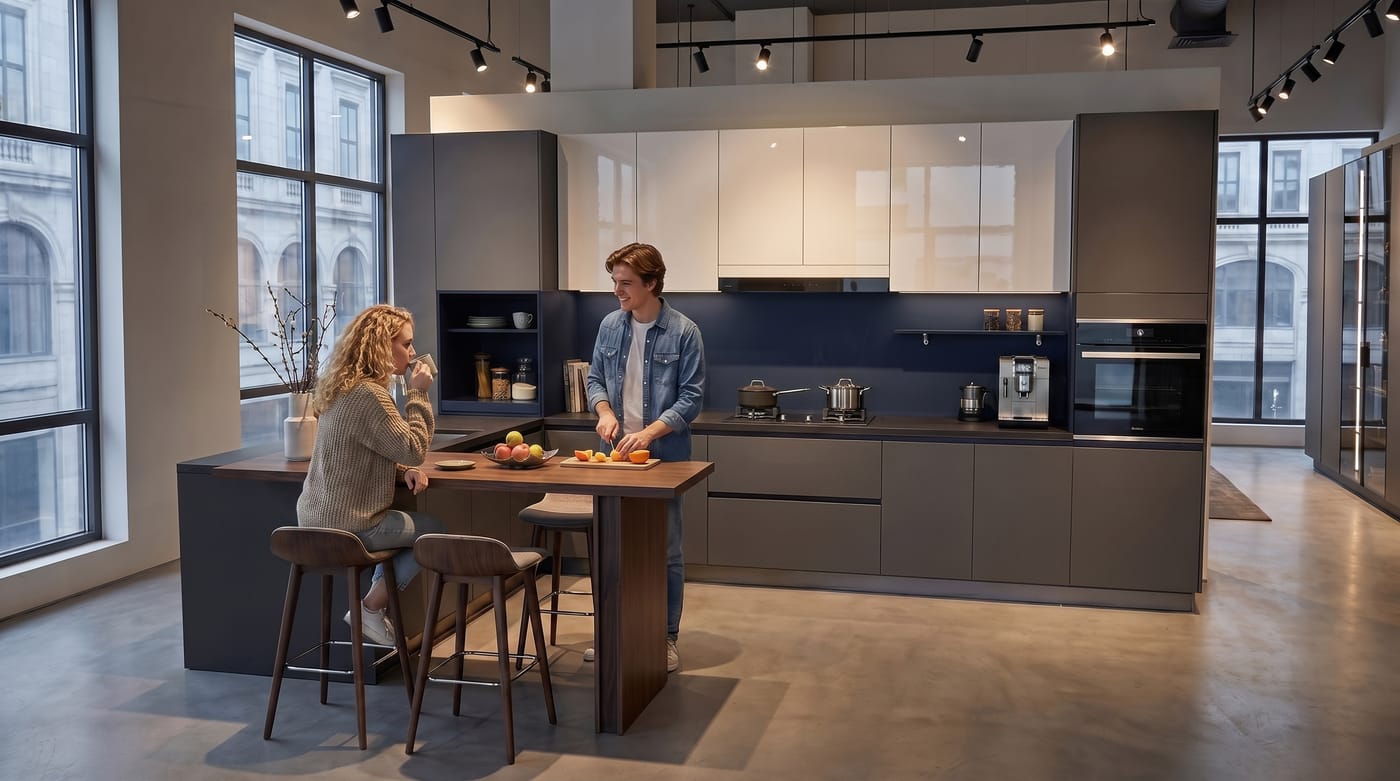 Kitchens — ALUMAX cabinet render