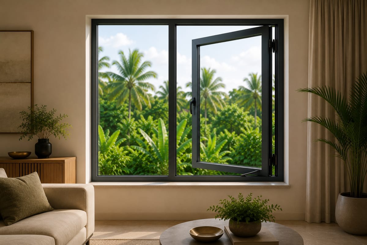 Fixed & Casement Combination Window