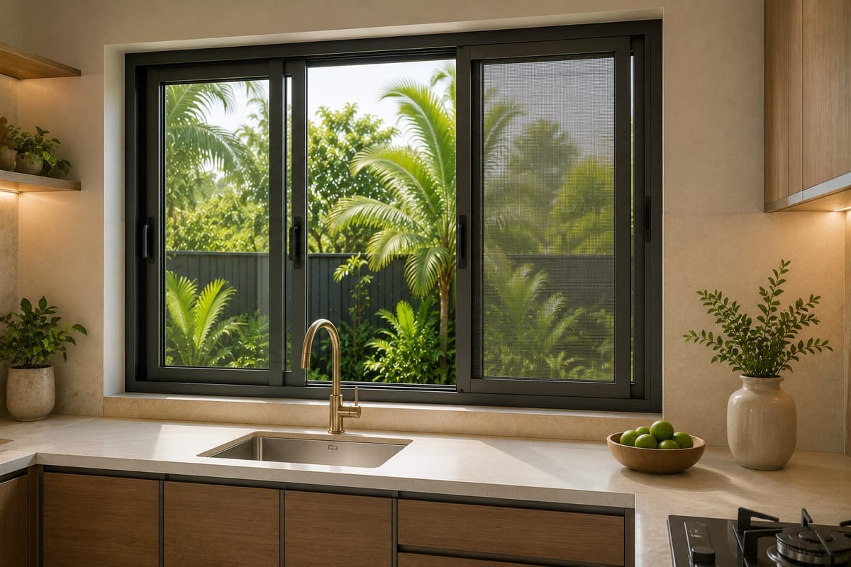 Sliding Window with Insect Screen